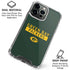 NFL Green Bay Packers Green Performance Series iPhone 16 Pro Clear Case